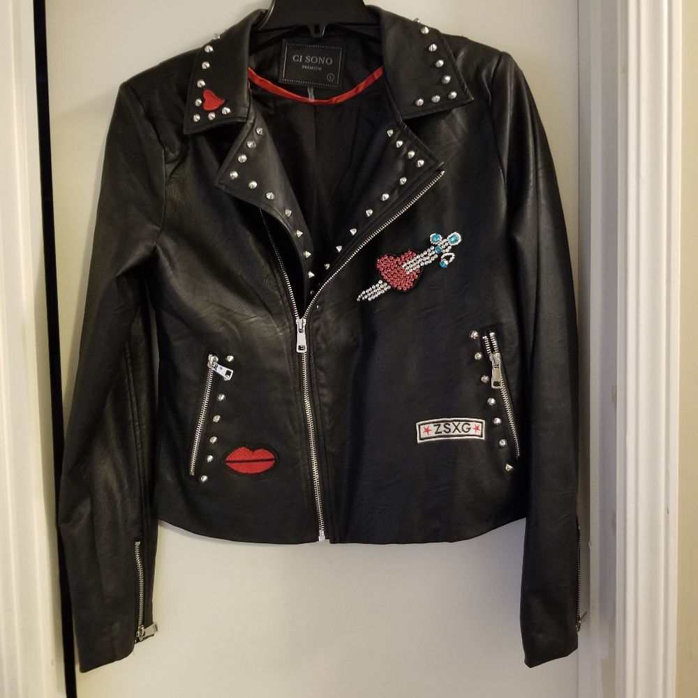 Leather jacket